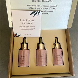 NEW Sealed Vegamour 3 Pack Gro Hair Serum